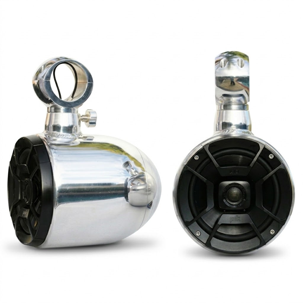 Bullet Pods and Speakers (No Spot light) Anodised