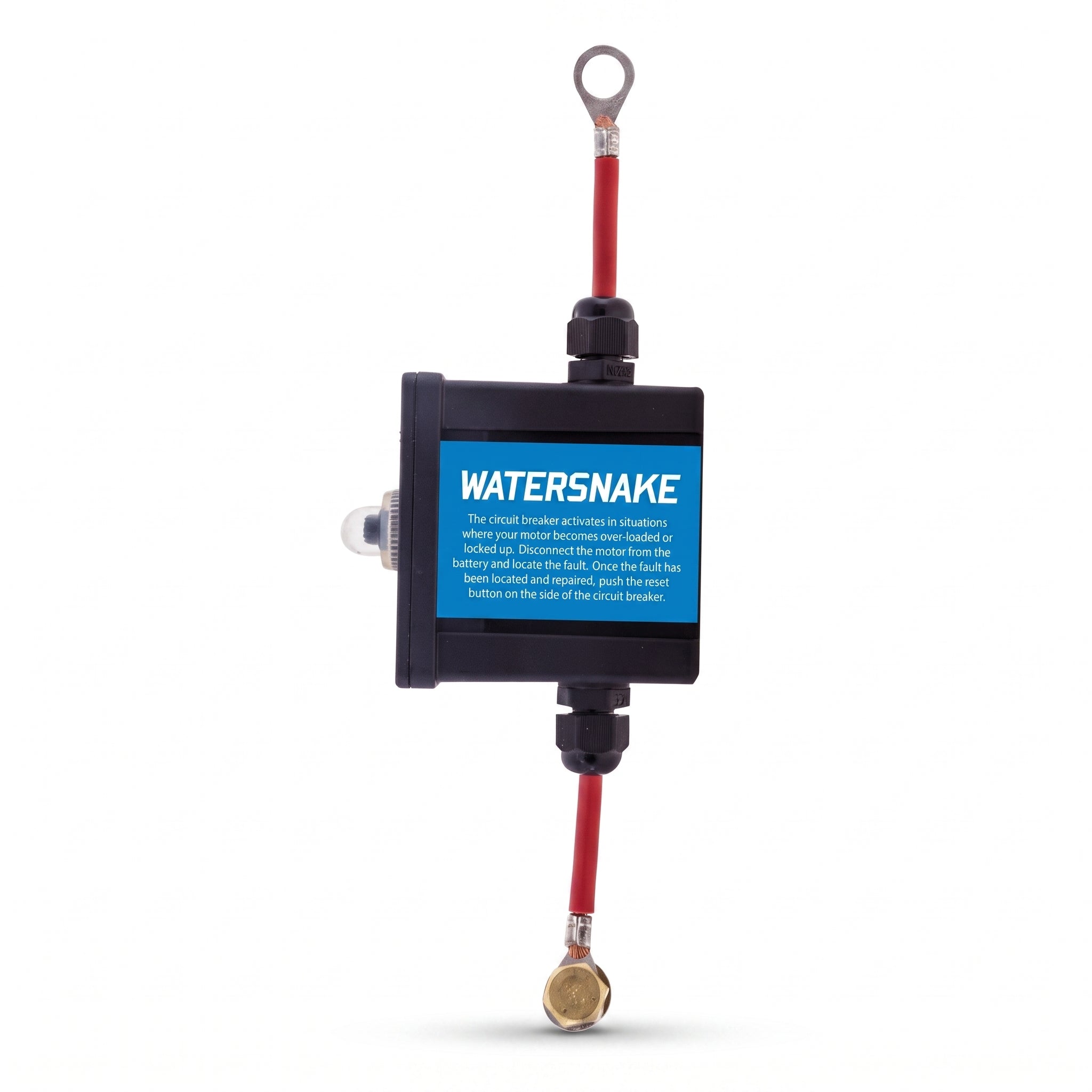 Watersnake In-Line 50 Amp Trolling Motor Circuit Breaker