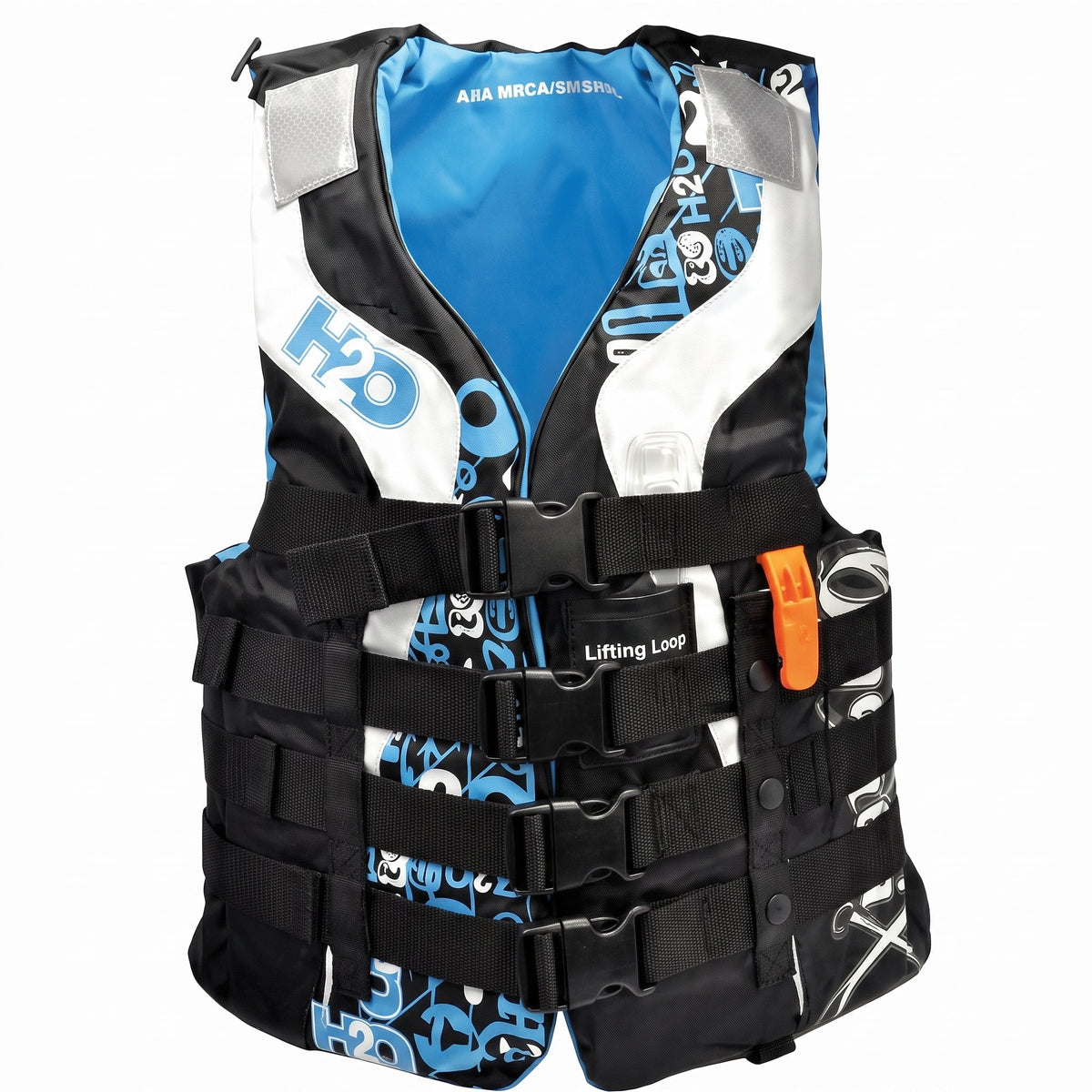H2O Dynamix Nylon Life Jacket Blue