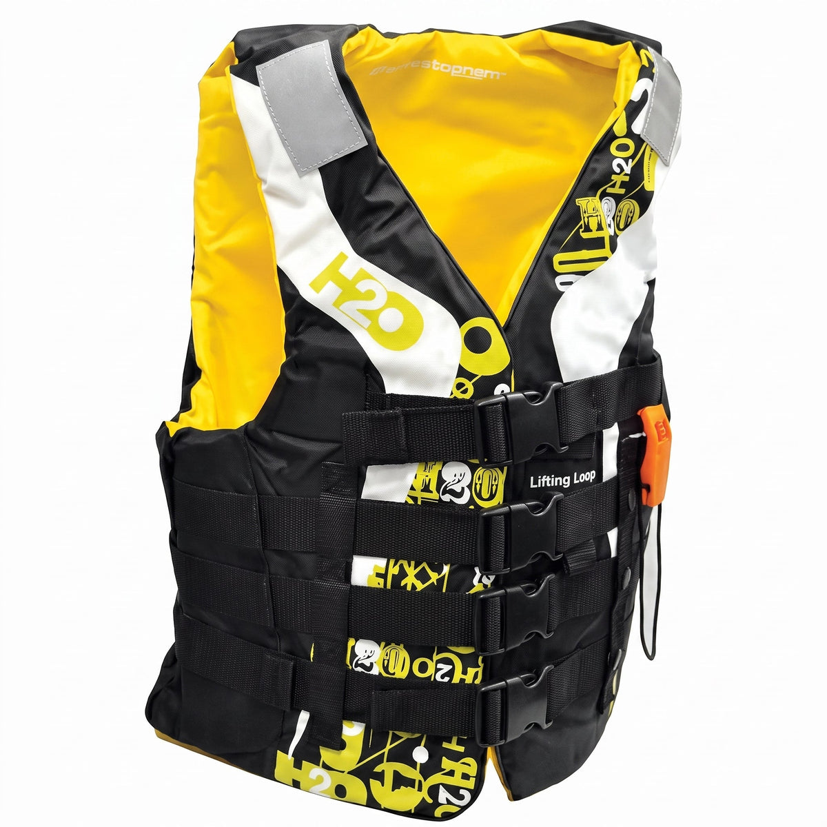 H2O Dynamix Nylon Life Jacket Yellow