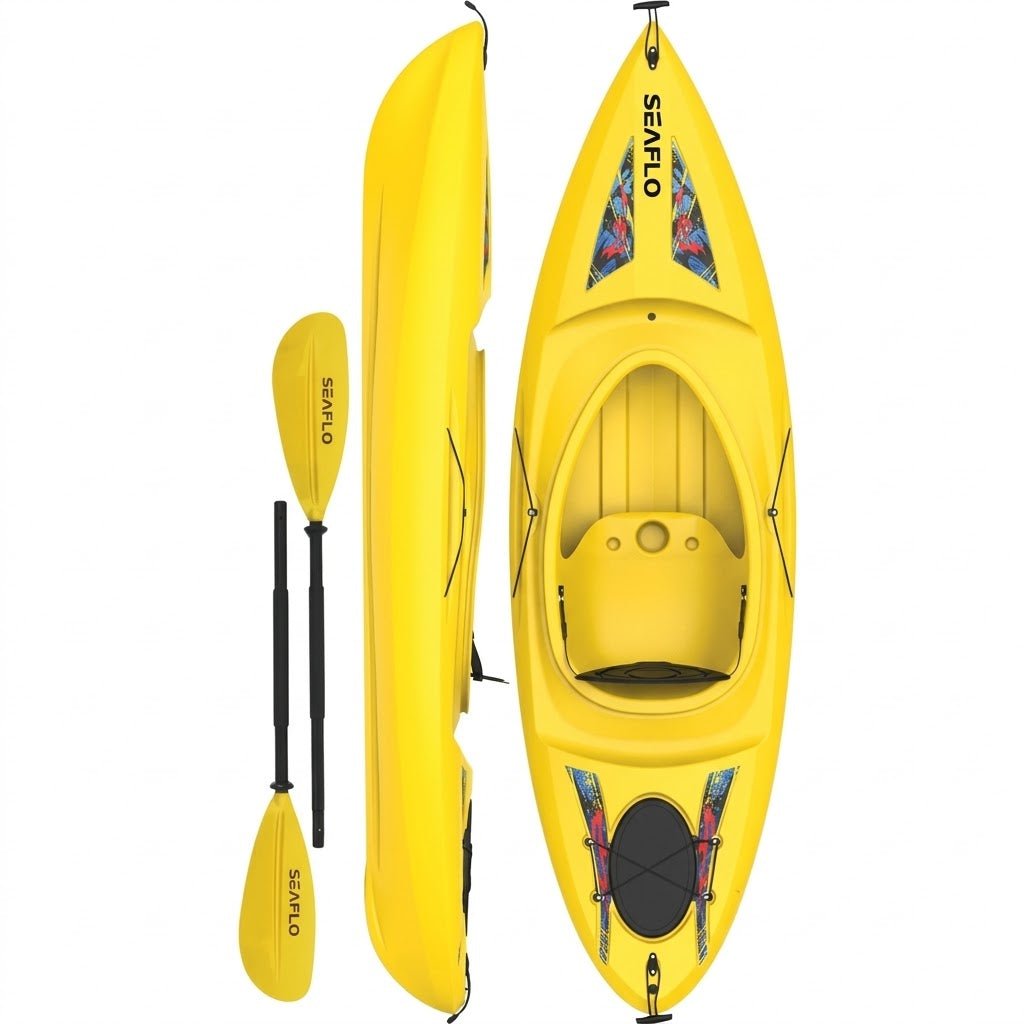 KAYAK SIT-IN ADULT 100KG OARS INCLUDED