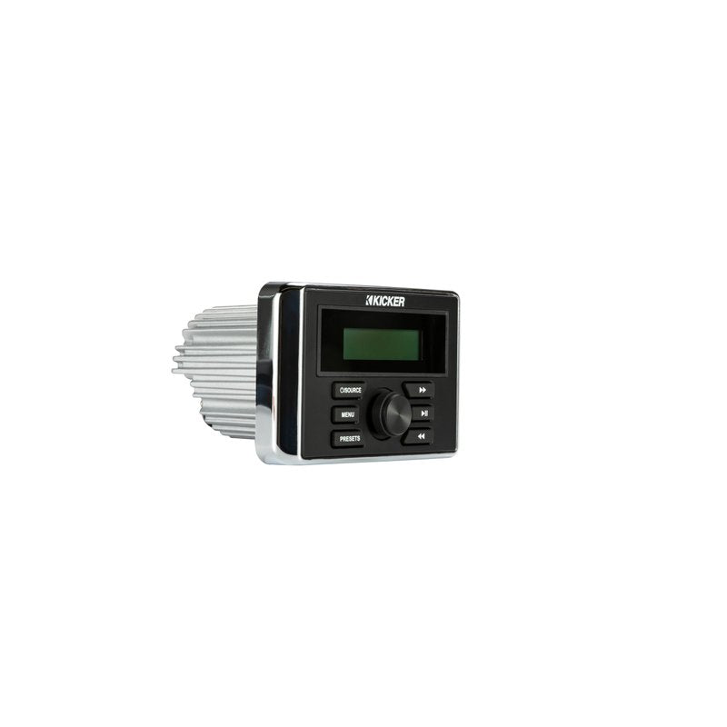 Kicker 46KMC3 Weather-Resistant Gauge-Style Marine Media Center